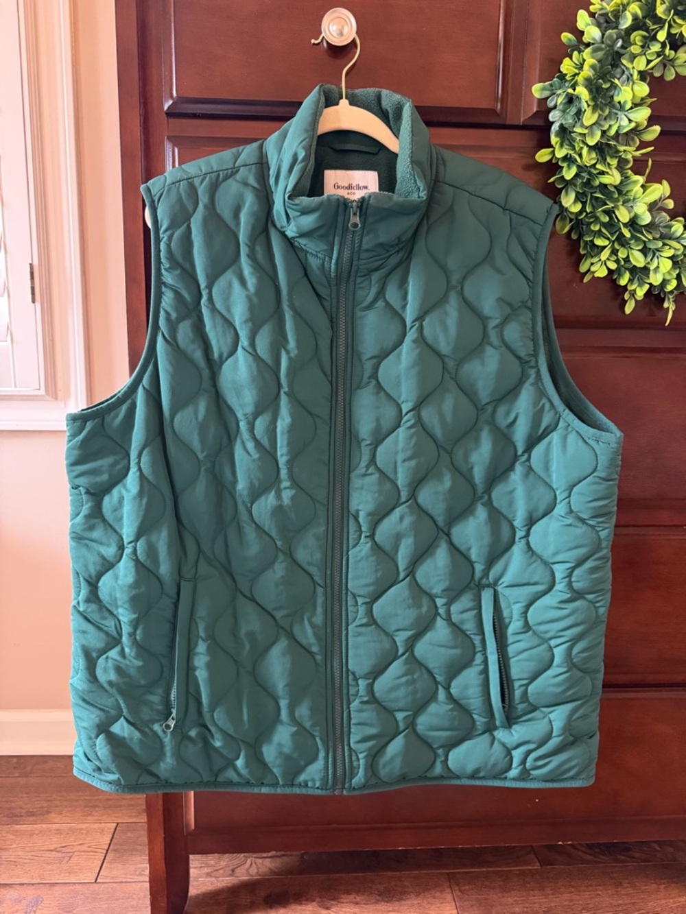 Goodfellow & Co Forest Green Quilted Vest